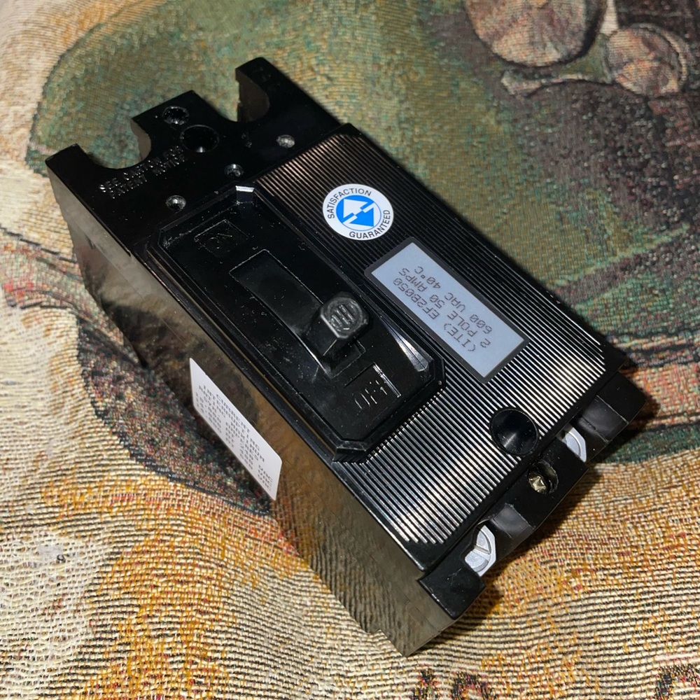 ITE EF2B050 2-pole 50amp Breaker 600VAC NEW